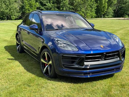 Blue 2024 Porsche Macan Macan GTS
