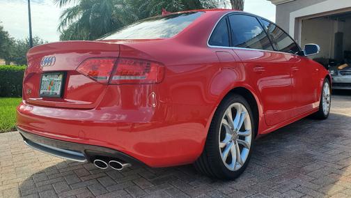 Red 2012 Audi S4 3.0 Premium Plus