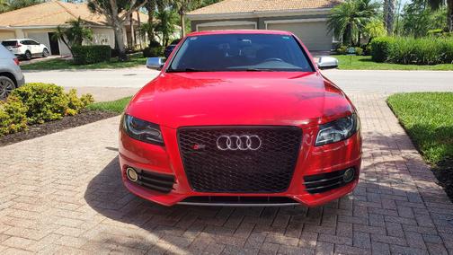 Red 2012 Audi S4 3.0 Premium Plus