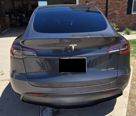 Gray 2021 Tesla Model Y Long Range
