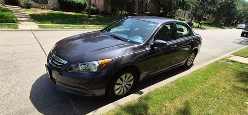 Gray 2011 Honda Accord LX
