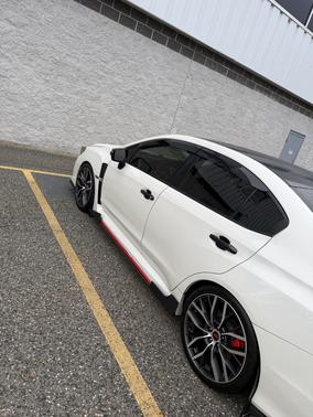 White 2016 Subaru WRX STI Limited