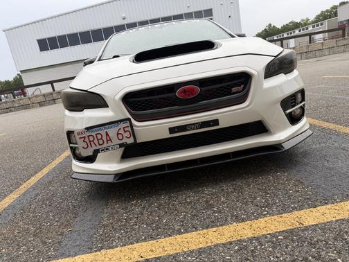 White 2016 Subaru WRX STI Limited