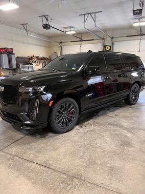 Black 2023 Cadillac Escalade ESV V-Series