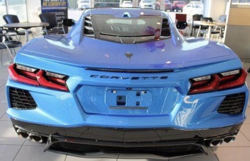Blue 2025 Chevrolet Corvette Stingray w/1LT