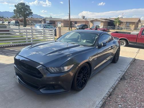 Gray 2017 Ford Mustang GT Premium