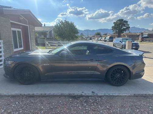 Gray 2017 Ford Mustang GT Premium