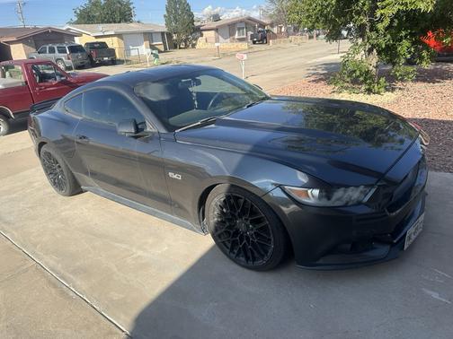 Gray 2017 Ford Mustang GT Premium