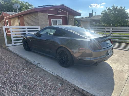 Gray 2017 Ford Mustang GT Premium