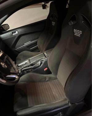 Orange 2012 Ford Mustang Boss 302