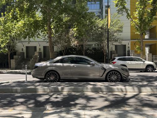 Gray 2007 Mercedes-Benz CL-Class CL 550