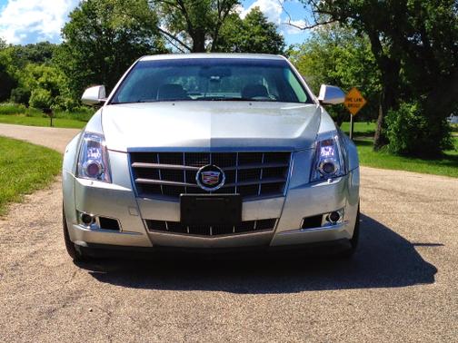 Silver 2009 Cadillac CTS Base