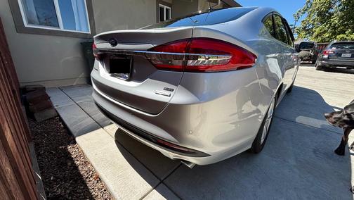 Silver 2018 Ford Fusion SE