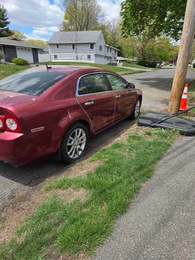 Red 2009 Chevrolet Malibu LTZ