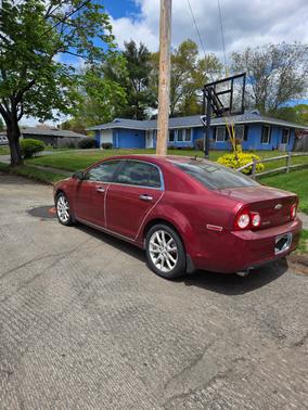 Red 2009 Chevrolet Malibu LTZ
