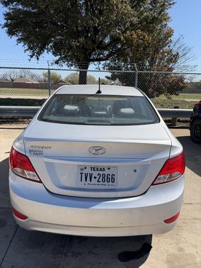 Silver 2017 Hyundai Accent SE