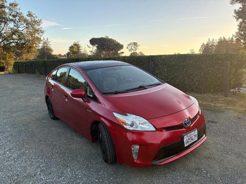 Red 2012 Toyota Prius Four