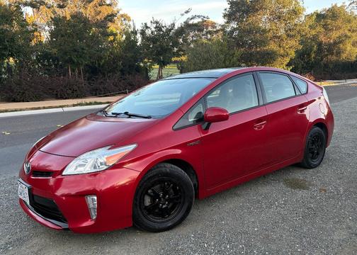 Red 2012 Toyota Prius Four