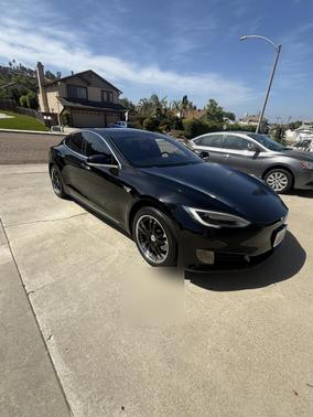 Black 2017 Tesla Model S 75