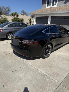 Black 2017 Tesla Model S 75