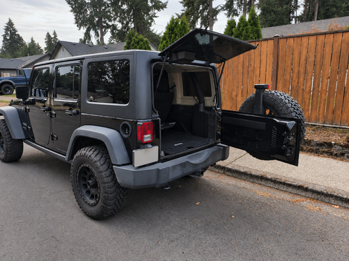 Black 2017 Jeep Wrangler Unlimited Sport