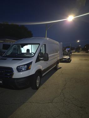White 2022 Ford E-Transit T-350 Medium Roof