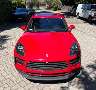 Red 2021 Porsche Macan Macan S