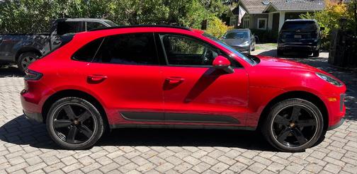 Red 2021 Porsche Macan Macan S