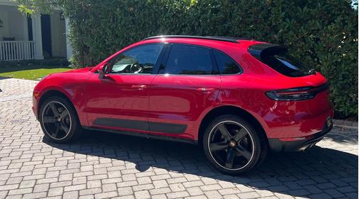 Red 2021 Porsche Macan Macan S
