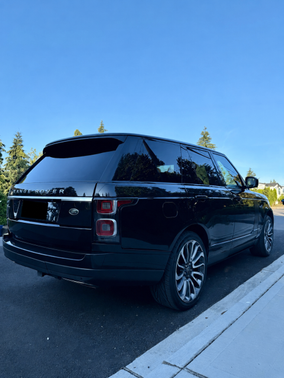 Black 2018 Land Rover Range Rover 5.0L Supercharged