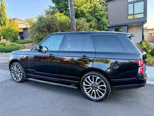 Black 2018 Land Rover Range Rover 5.0L Supercharged