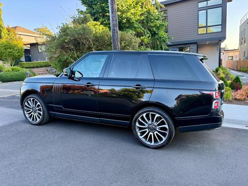 Black 2018 Land Rover Range Rover 5.0L Supercharged