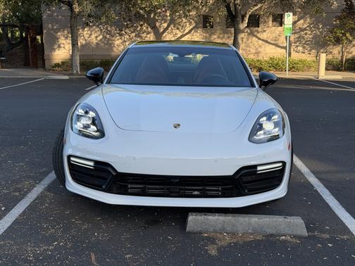 White 2017 Porsche Panamera Panamera 4
