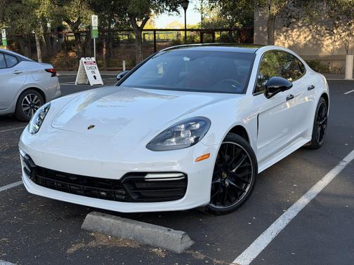 White 2017 Porsche Panamera Panamera 4