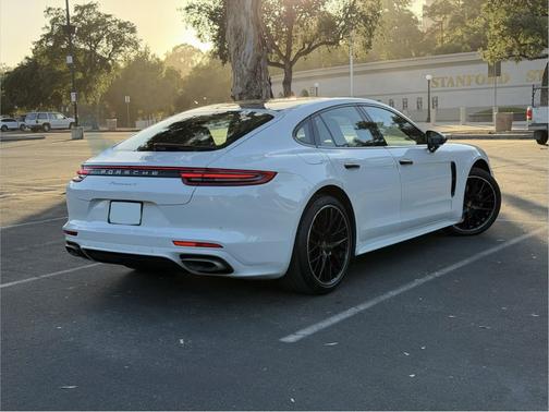 White 2017 Porsche Panamera Panamera 4