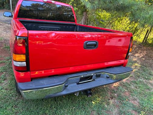 Red 2001 Chevrolet Silverado 1500 LT Extended Cab