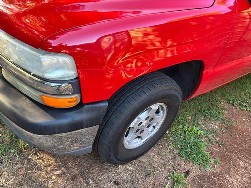 Red 2001 Chevrolet Silverado 1500 LT Extended Cab