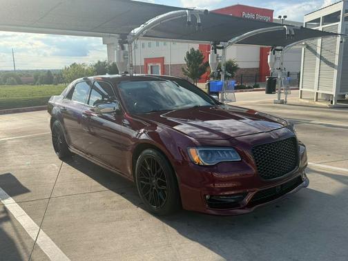 Red 2017 Chrysler 300C Base
