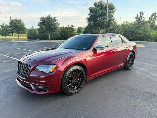 Red 2017 Chrysler 300C Base