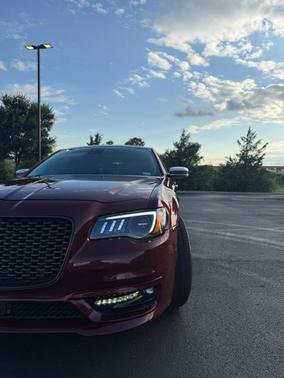 Red 2017 Chrysler 300C Base