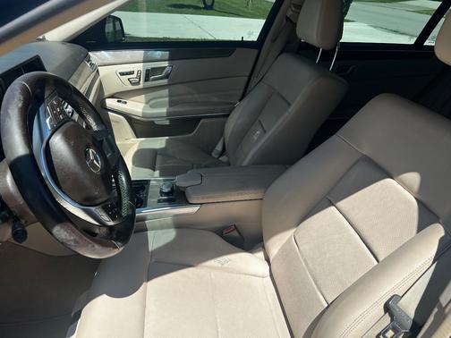 Blue 2015 Mercedes-Benz E-Class E 350 4MATIC