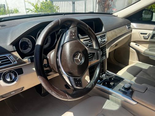 Blue 2015 Mercedes-Benz E-Class E 350 4MATIC