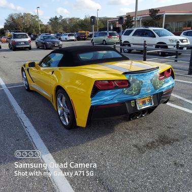 Yellow 2014 Chevrolet Corvette Stingray Base