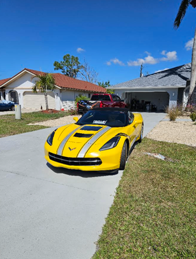 Yellow 2014 Chevrolet Corvette Stingray Base