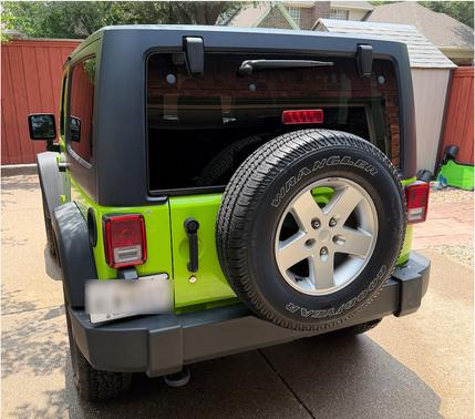 Green 2012 Jeep Wrangler Sport