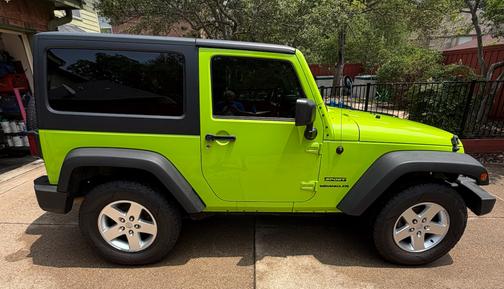 Green 2012 Jeep Wrangler Sport
