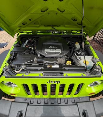 Green 2012 Jeep Wrangler Sport