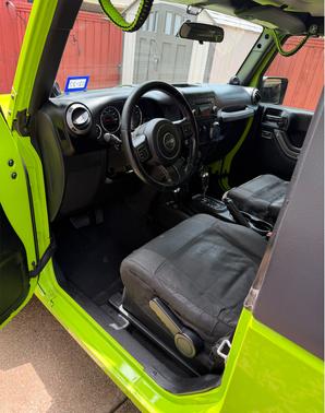 Green 2012 Jeep Wrangler Sport