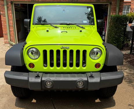 Green 2012 Jeep Wrangler Sport