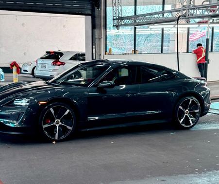 Gray 2022 Porsche Taycan Taycan 4S